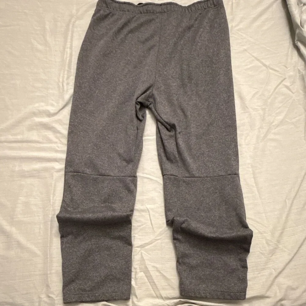 Nike Dri-FIT Sweat Pants Gray/ Charcoal Spackle Mens XL Standard Fit Comfy